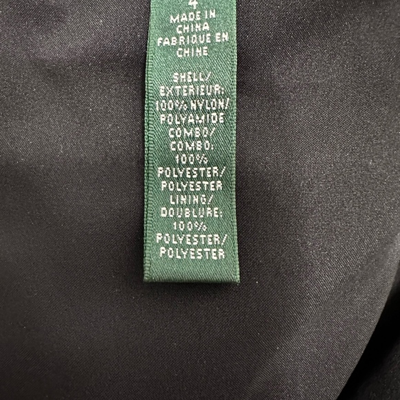 Ralph Lauren Evening Dress Black Sequin and Tulle Size 4 - Picture 5 of 6